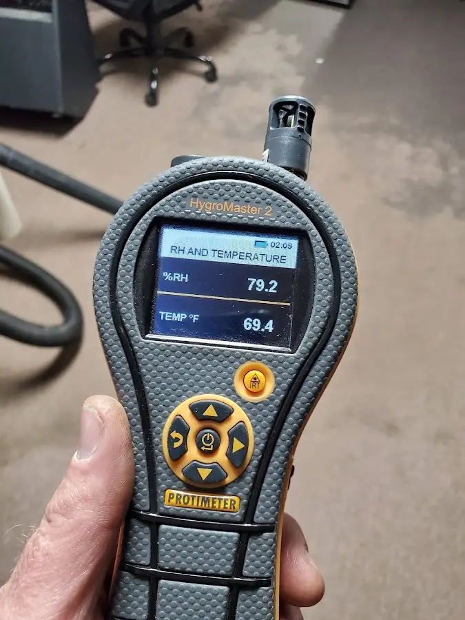 Moisture meter humidity assessment for Fire & Smoke Damage Restoration in Brigham City